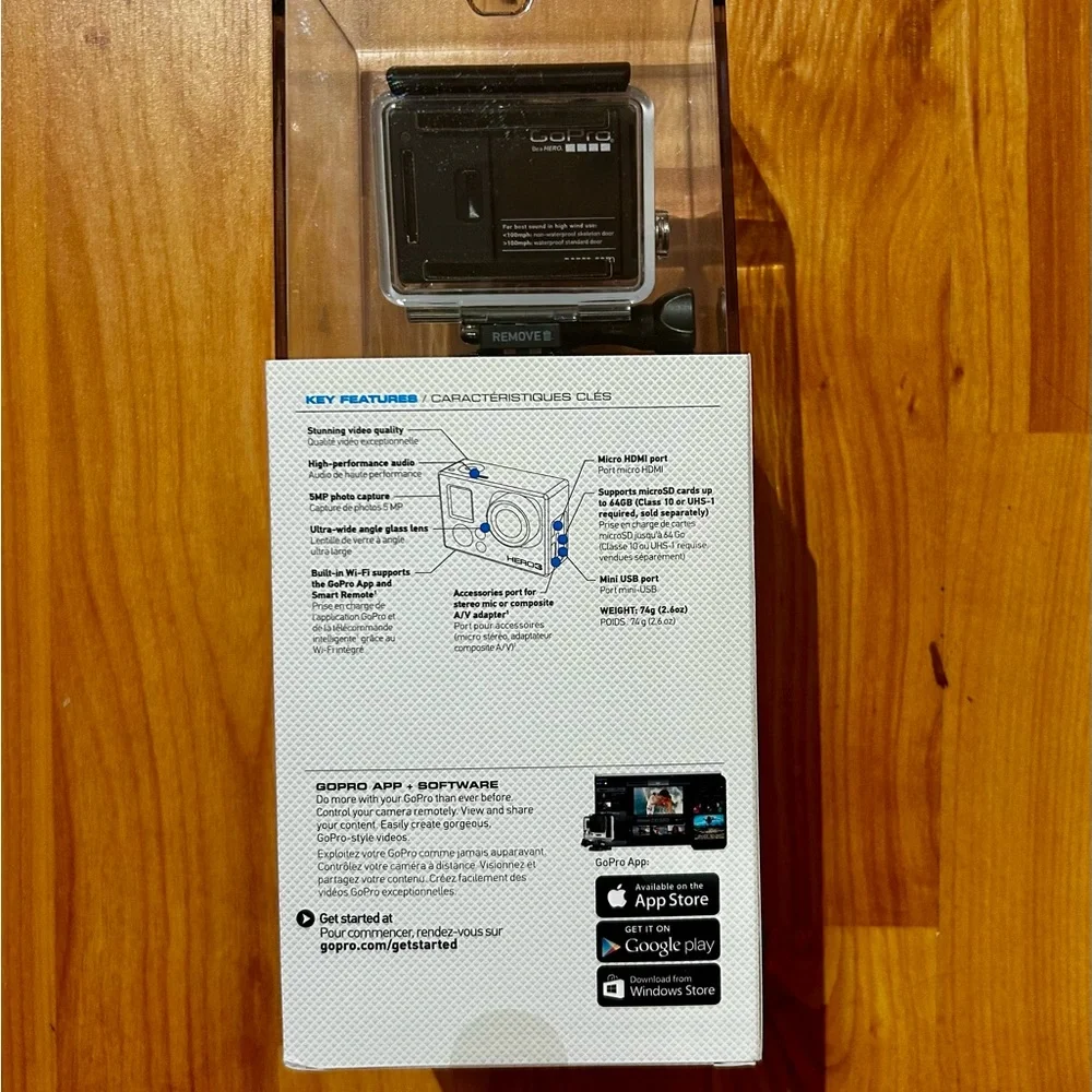 GoPro Hero3 White Waterproof 131’ NEW IN BOX